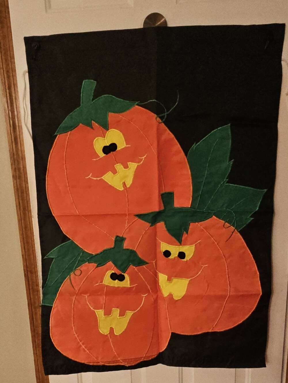 Three Pumpkons Large Size Pole Flag